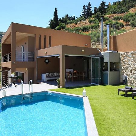 Design Villa Nicol - Heated Pool - Summer Kitchen Iraklio Exteriér fotografie