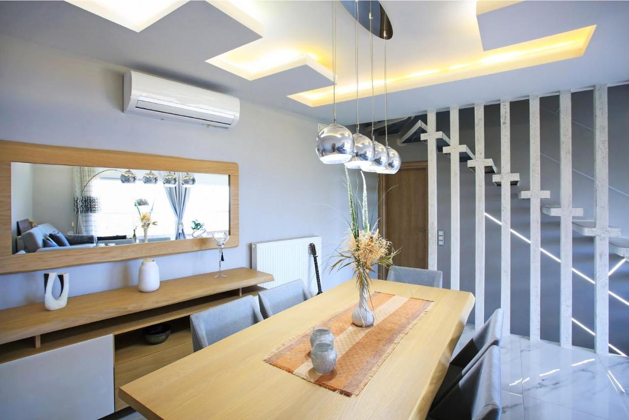 Design Villa Nicol - Heated Pool - Summer Kitchen Iraklio Exteriér fotografie